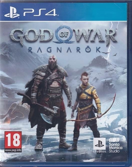 God of War - Ragnarok - PS4 (A Grade) (Genbrug)